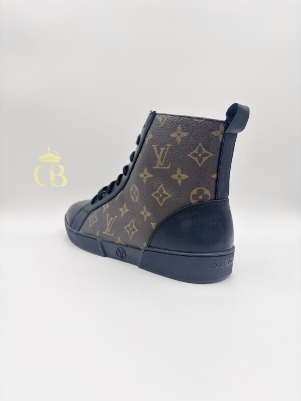 Sneakers Match Coffe And Black Monogram  High-Top - Imagen 2