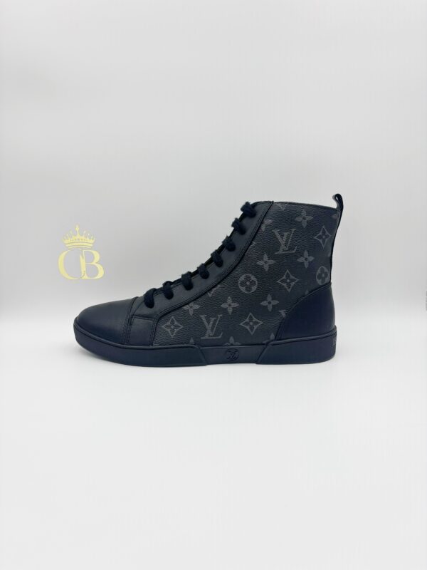 Sneakers Match Black Monogram  High-Top