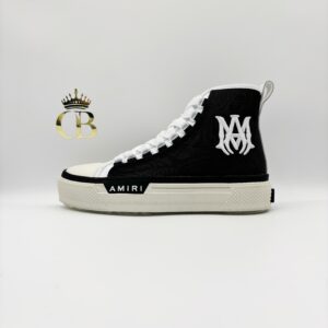 | black Court high-top