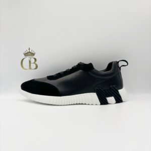 | Her Runner Leather Black H Black