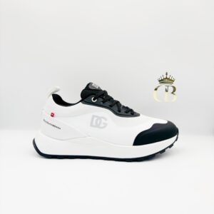 | White & black running