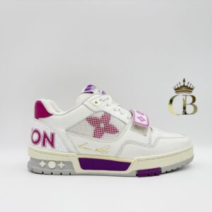 | Trainer graps white|purple signature