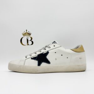 | GG Star Black Denim Mustard Heel