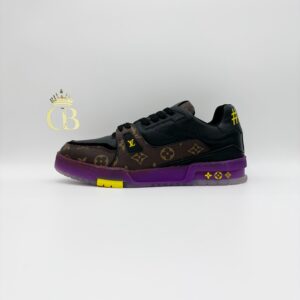 | Trainer Caffe Monogram Purple Sole