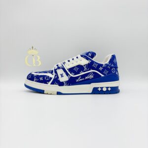 | Trainer Blue Suede Signature