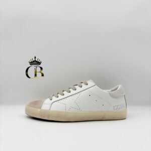 | GGDB/SSTAR white leather & suede
