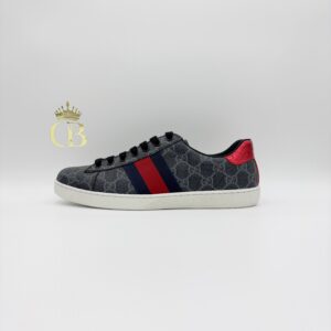 | Ace Oxford Monogram Blue Stripes