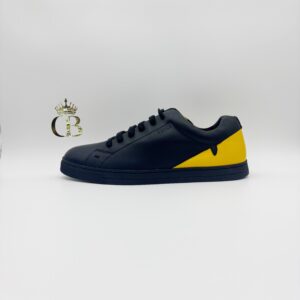 | Black leather Yellow band