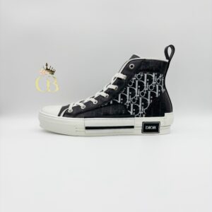 | B23 League Black|White high-top