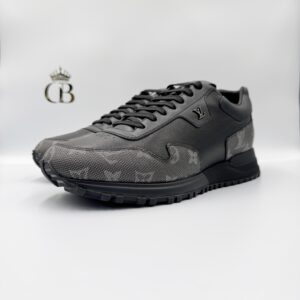 LV Runway de piel Monogram Negro