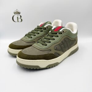 Gucci Re-Web en nylon con GG verde