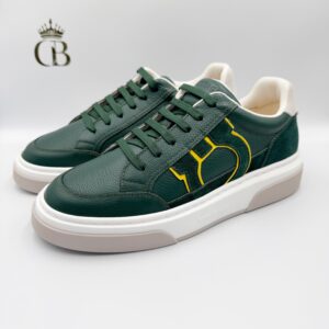 Ferragamo bajas Gancini verdes