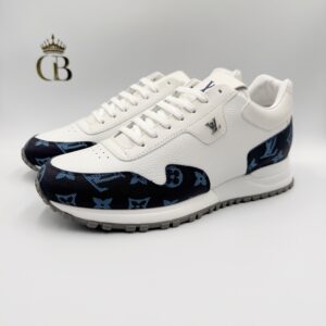 LV Runway Blanco-Monogram Azul