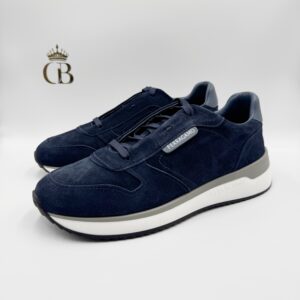 Ferragamo de gamuza azul