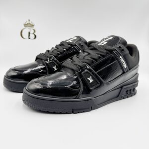 LV Trainer negro full charol
