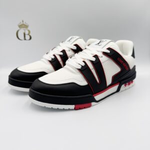LV Trainer new collection blanco/negro rojo
