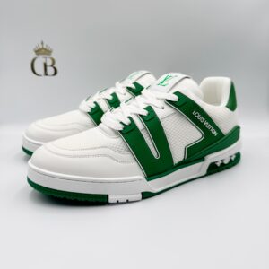 LV Trainer new collection blanco/verde
