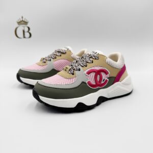 Chanel gris con rosas kids