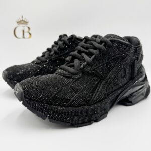 Balenciaga negro de cristales