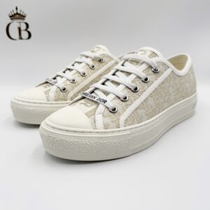 Walk´n´Dior Bordado Dorado suela baja