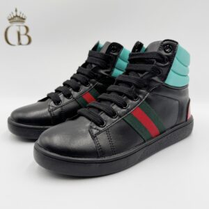 Gucci Ace de Bota negro