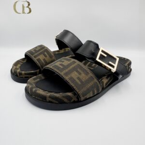 Sandalias monogram de tela clasica