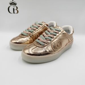 Tenis G75 durazno metalico