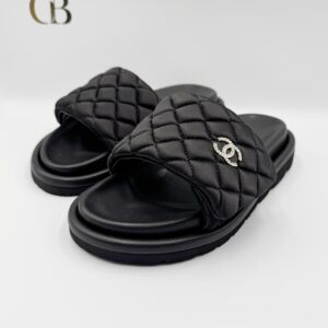 Sandalias Pool Pillow Negras Chanel