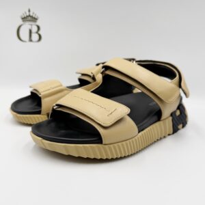 Sandalias Hermes de Dama correas cruzadas color Beige