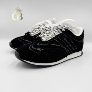 Tenis D-sketch Beige de Gamuza signature