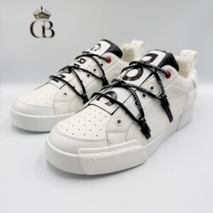 Tenis Portofino de cintas blanco