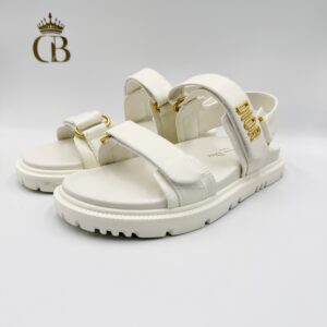 Sandalia de Piel Beige