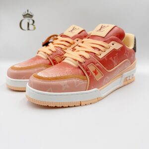 Tenis Trainer Naranja monogram
