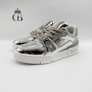 Tenis Trainer Plata Charol