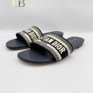 Sandalias Dway azul de piel