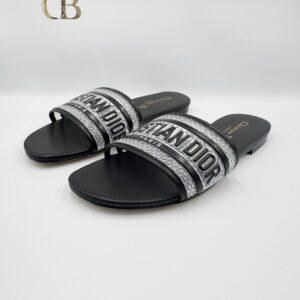 Sandalias Dway Negras Trasparentes